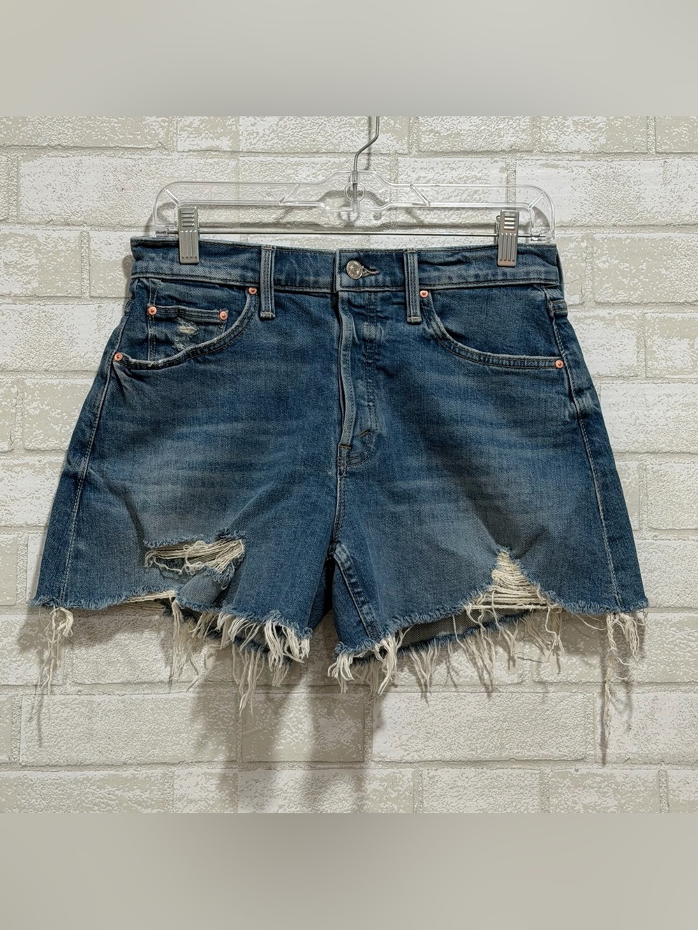 MOTHER The Skipper Short N' Long Chew In Girls Just Want To Have Sun - Sz - 27